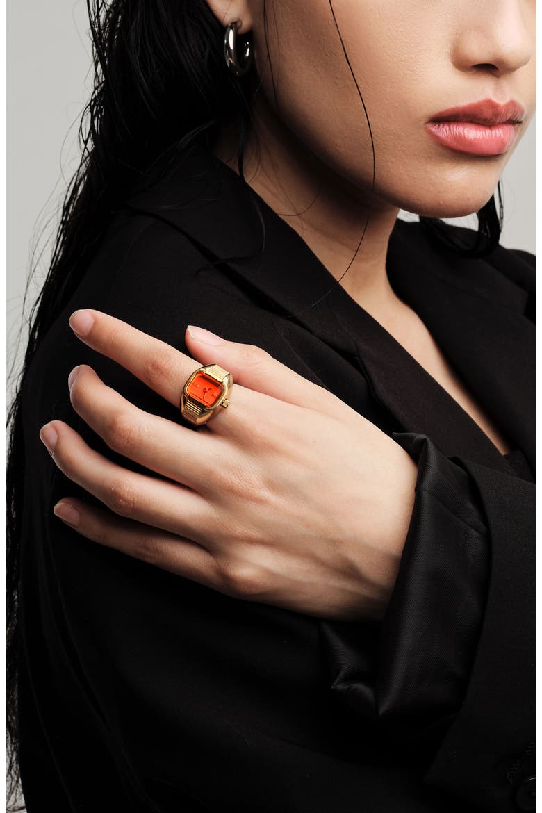 Nocturne Time Ring, 16mm, Alternate, color, GOLD