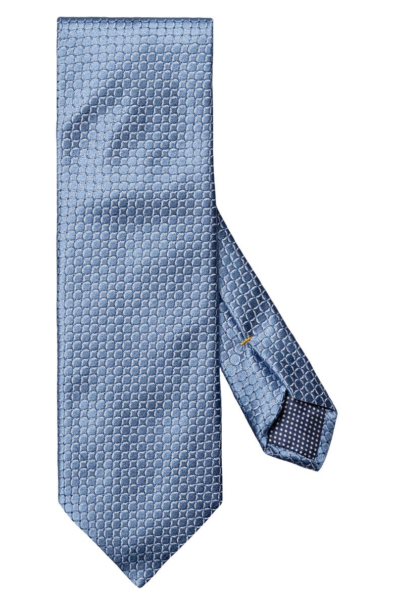 Eton Circle Jacquard Silk Tie, Main, color, 