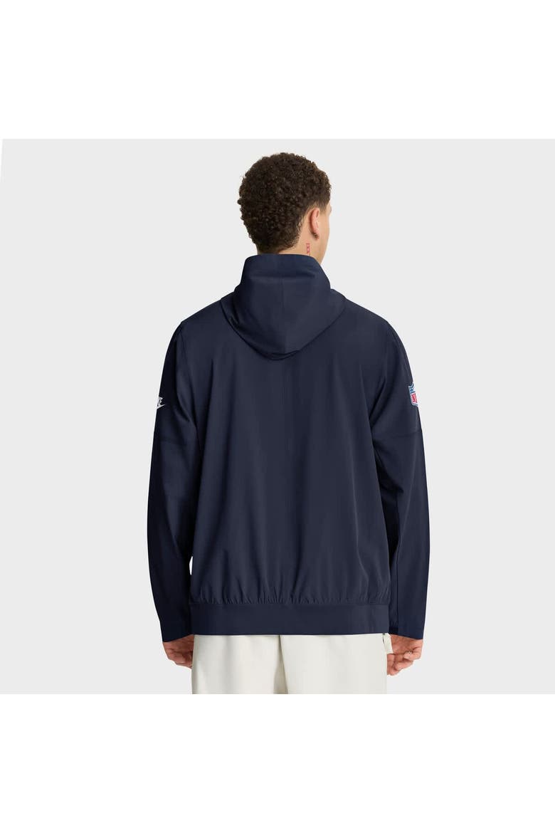 Men's Nike Navy Green Bay Packers The 1923 Classic Sideline Half-Zip Anorak Jacket, Alternate, color, Navy