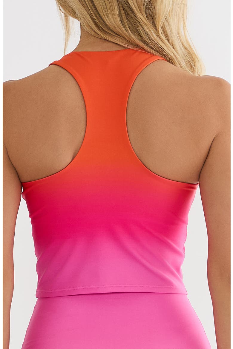 Yara Performance Tank, Alternate, color, SUNSET RUSH