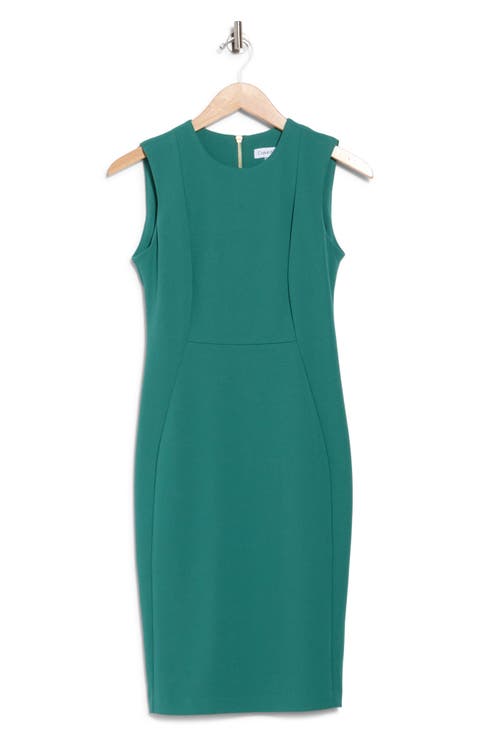 Sleeveless Sheath Dress