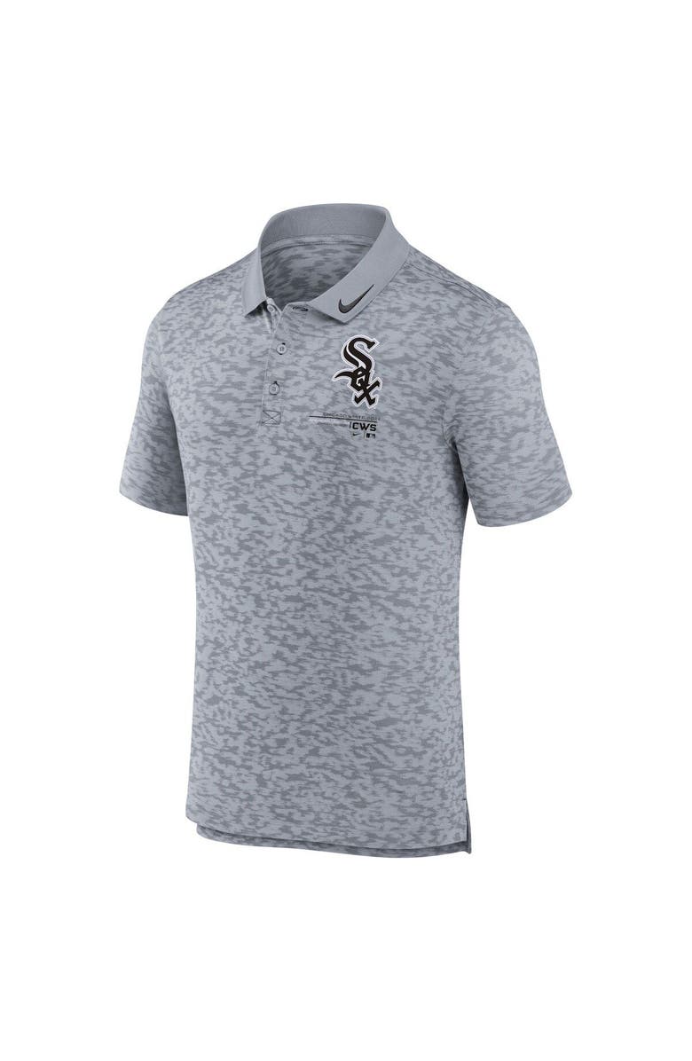 Nike Men's Nike Gray Chicago White Sox Next Level Performance Polo, Alternate, color, Gray