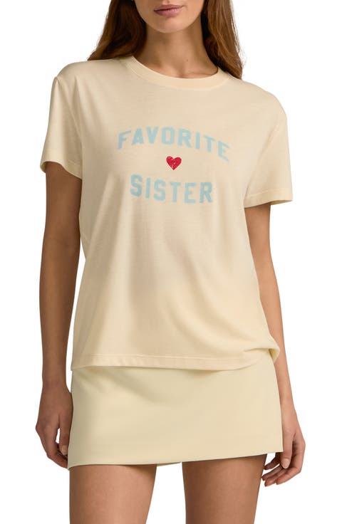 Favorite Sister Graphic T-Shirt