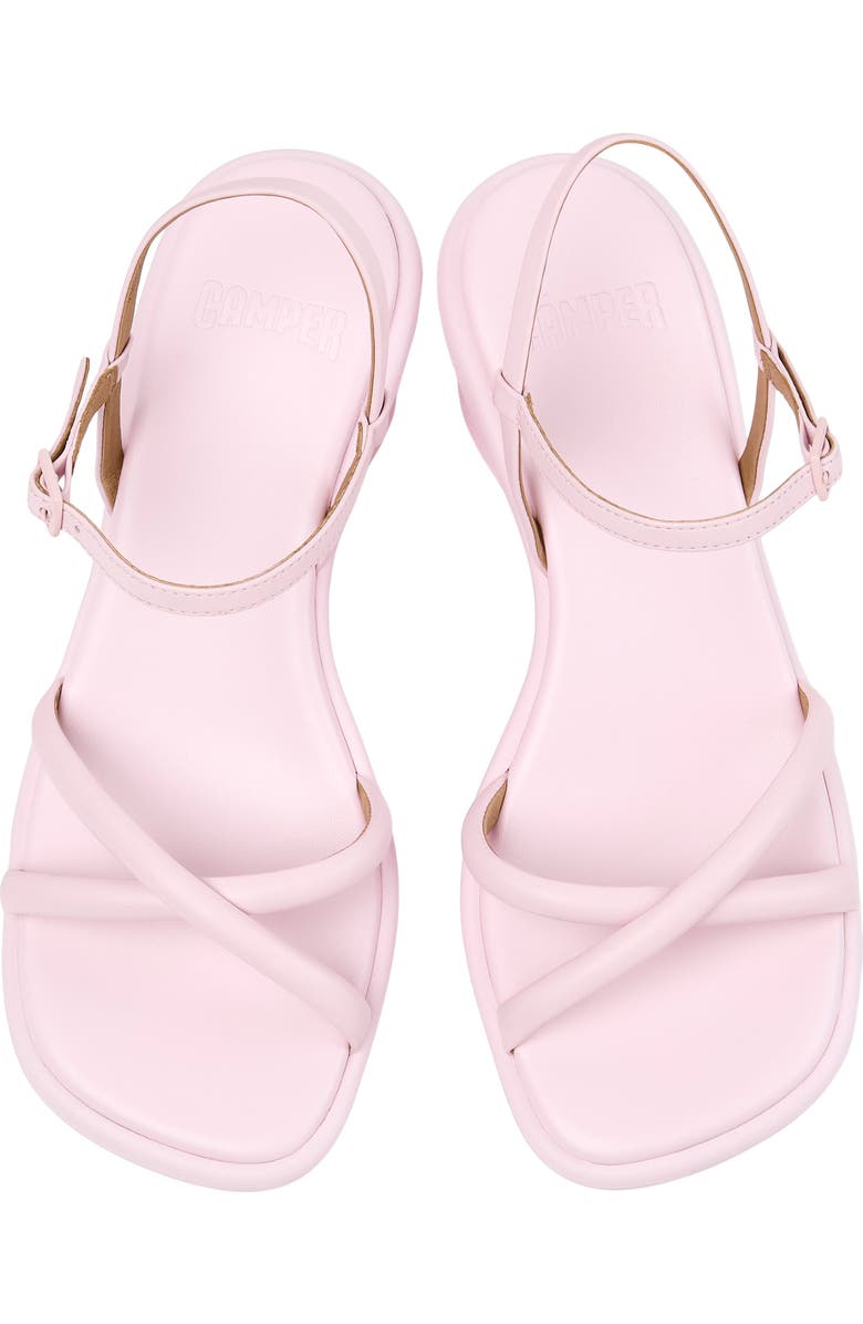 Camper Louise Wedge Sandal, Alternate, color, Light Pastel Pink