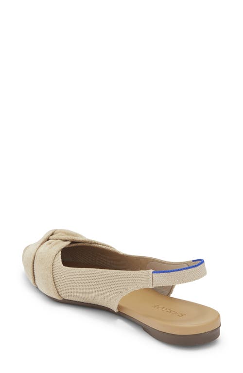 Rothys Rothy's The Twist Point Slingback In Neutral