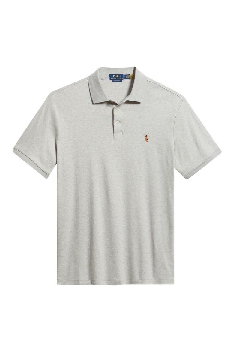 Classic Fit Cotton Polo, Alternate, color, SPRING HEATHER