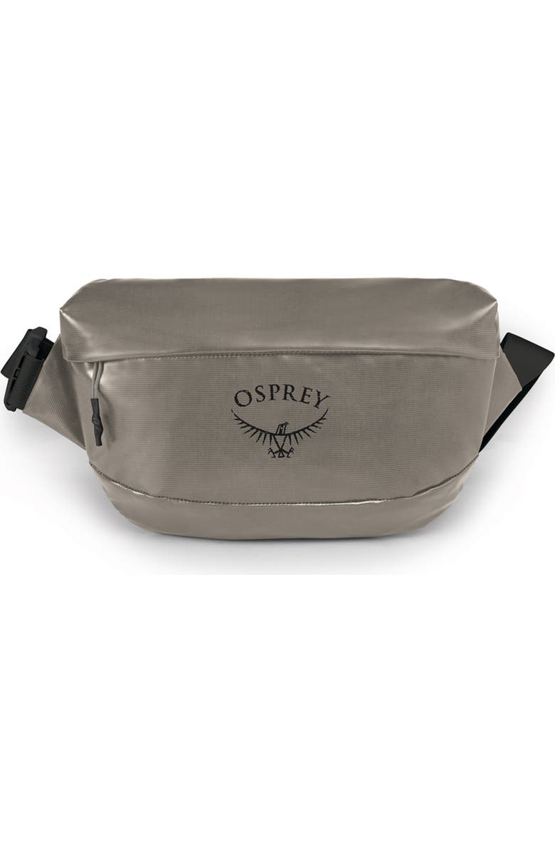 Osprey Transporter Waist Pack, Main, color, Tan Concrete