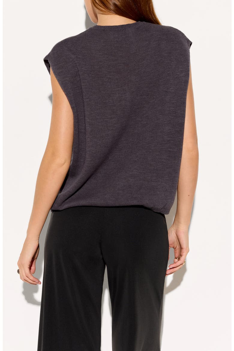 Rainbow Heart Shore Sleeveless Knit Top, Alternate, color, VINTAGE BLACK