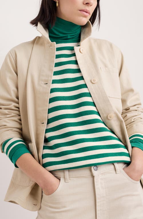 SEASALT CORNWALL SEASALT CORNWALL READING ROCKS DENIM JACKET