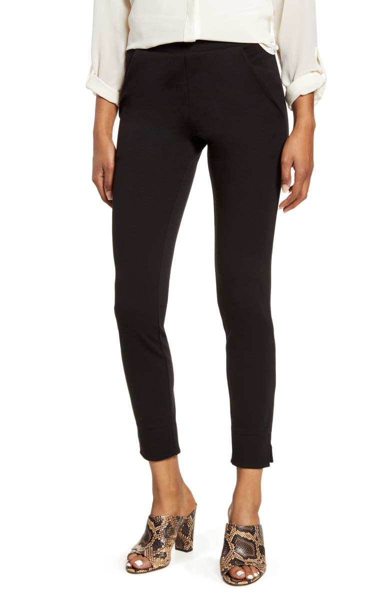 Hue 7/8 Ponte Leggings, Main, color, 