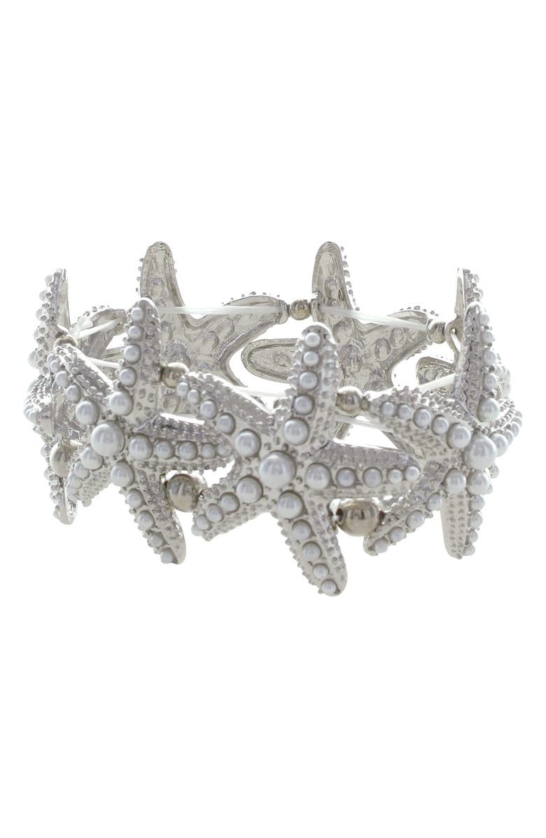 OLIVIA WELLES Island Star Stretch Bracelet, Alternate, color, 