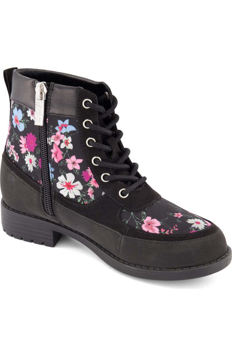 Jessica Simpson Daria Sneaker Boot, Main, color, Black