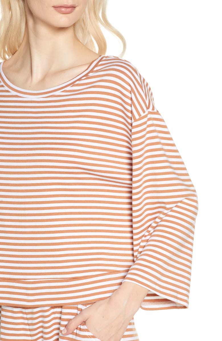 Eberjey Quincy Icon Pajama Top, Alternate, color, 