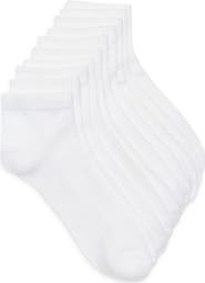 NORDSTROM RACK 5-Pack Pillow Sole Ribbed Quarter Socks