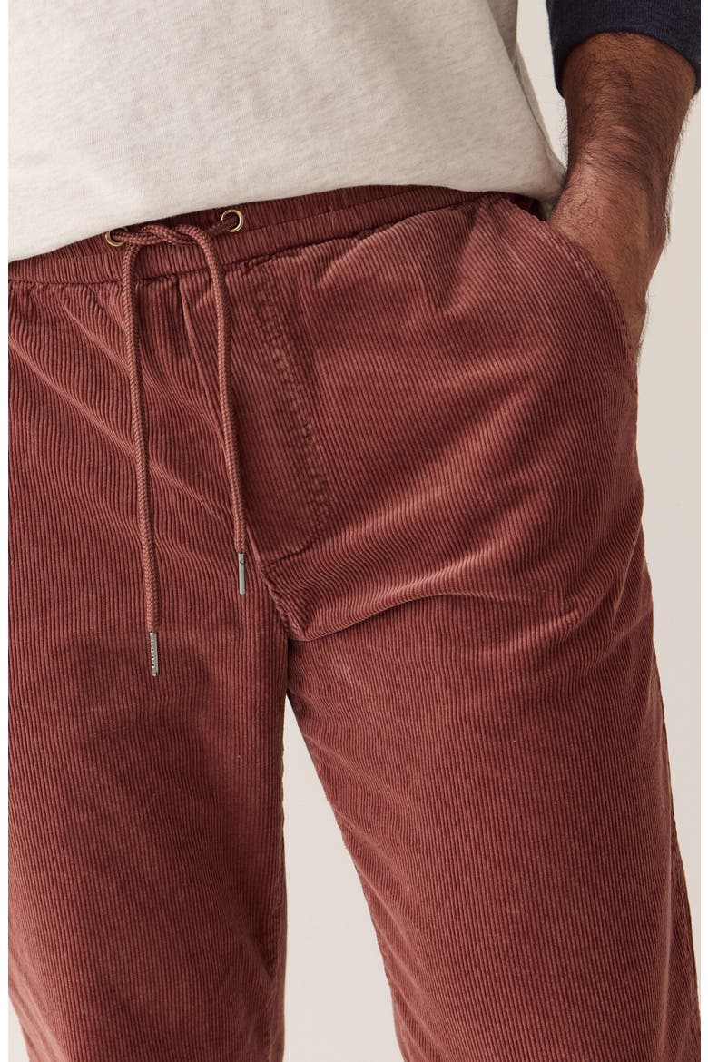 Saturday Relaxed Fit Corduroy Pants, Alternate, color, HENNA