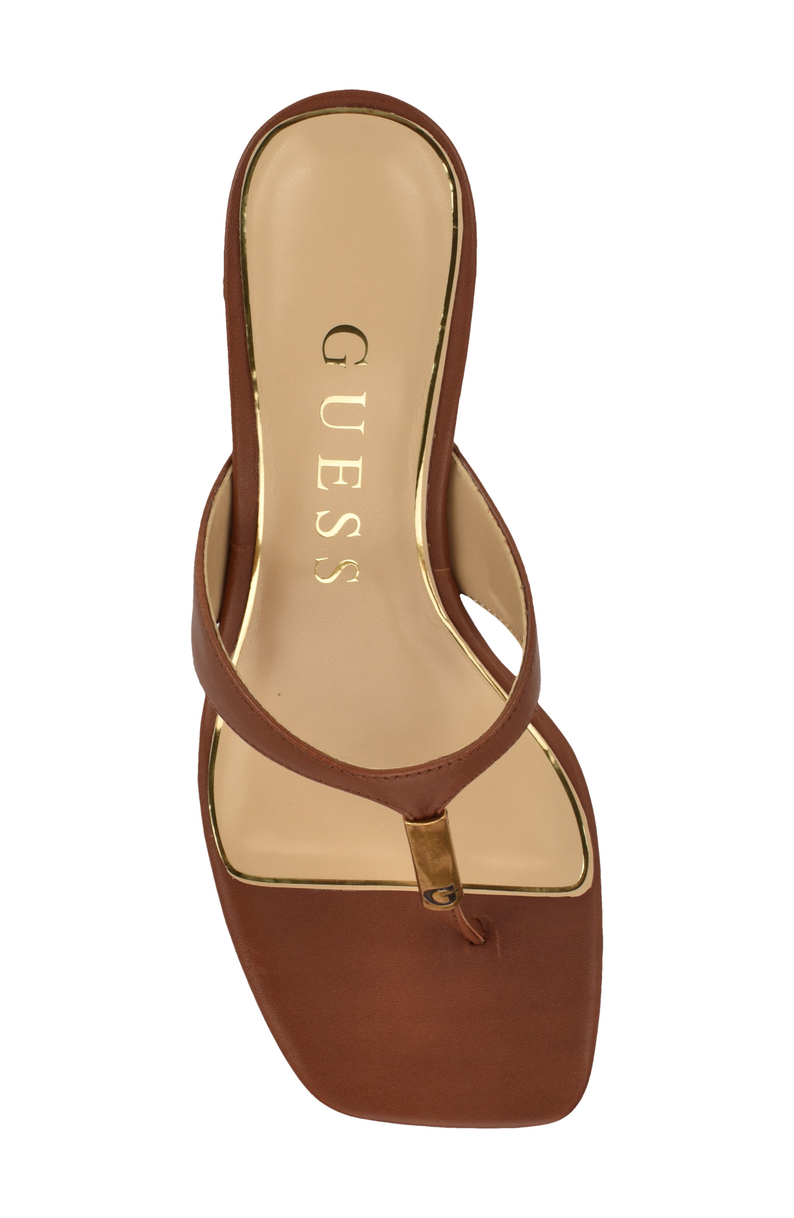 Yaiza Flip Flop, Alternate, color, MEDIUM BROWN