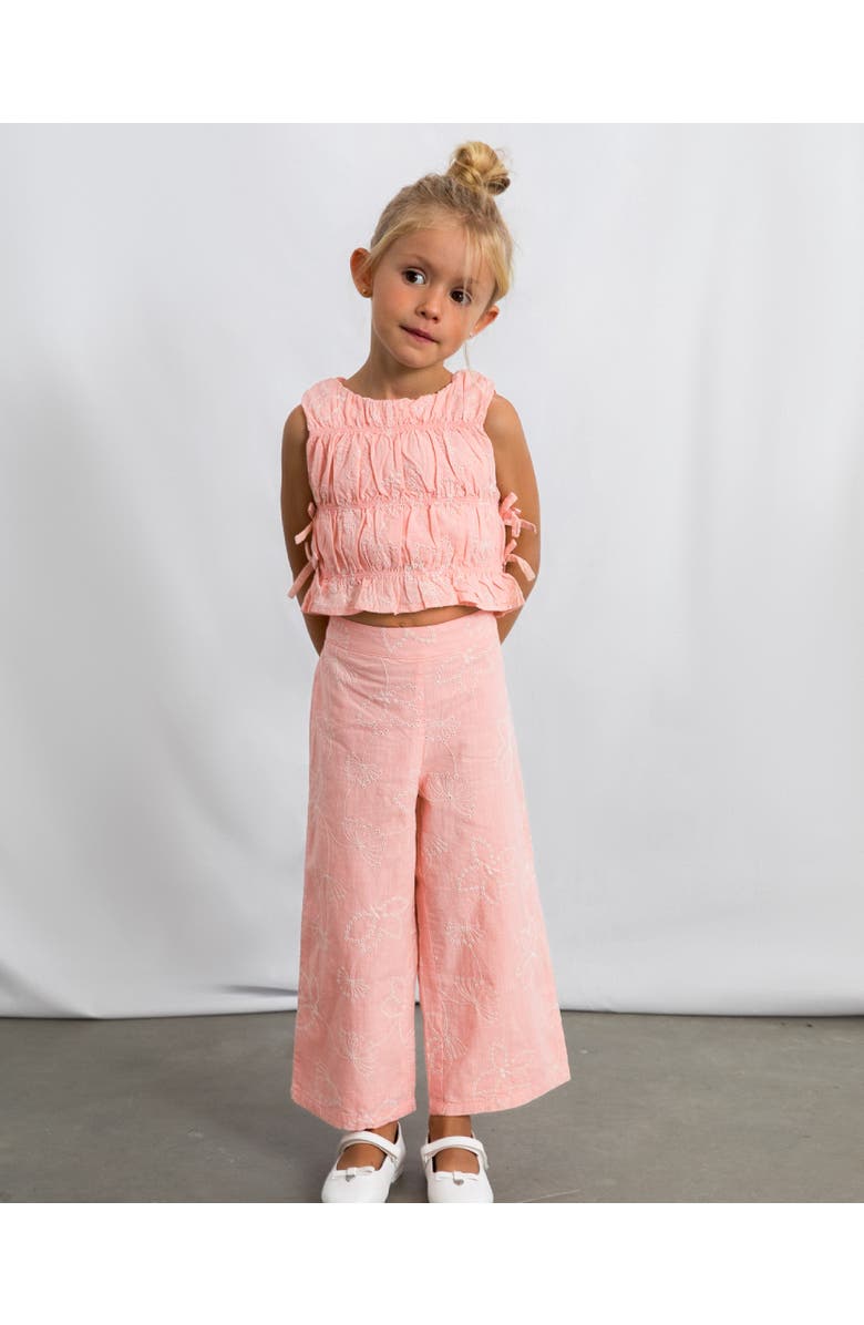 Mayoral Lace Two-Piece Outfit, Alternate, color, Pink