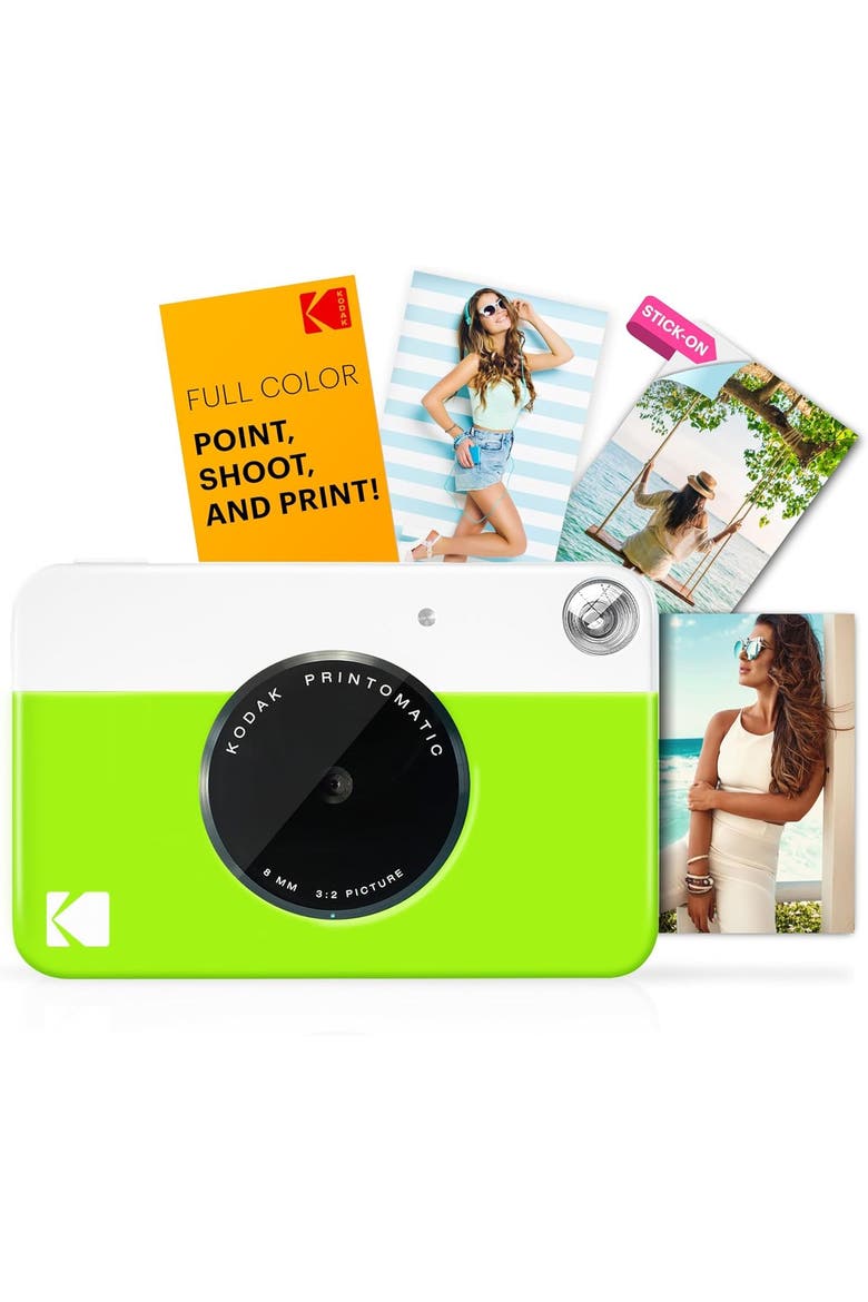 Printomatic Bundle + Blue Case & 20 Zink, Alternate, color, Green