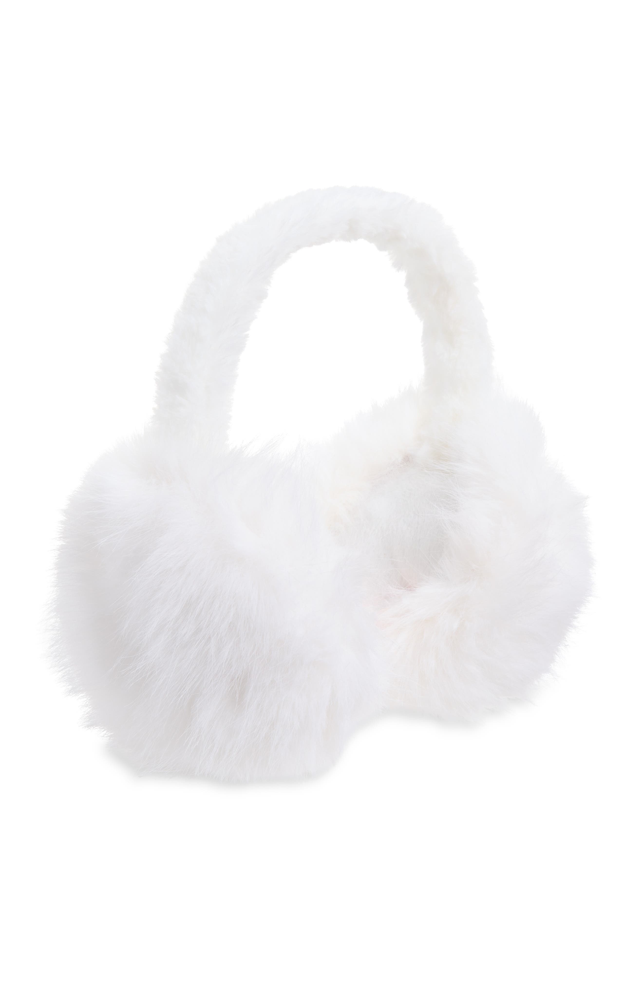 Faux Fur Collapsible Earmuffs