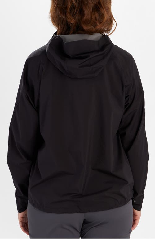 Marmot Superalloy Bio Packable Rain Jacket In Black