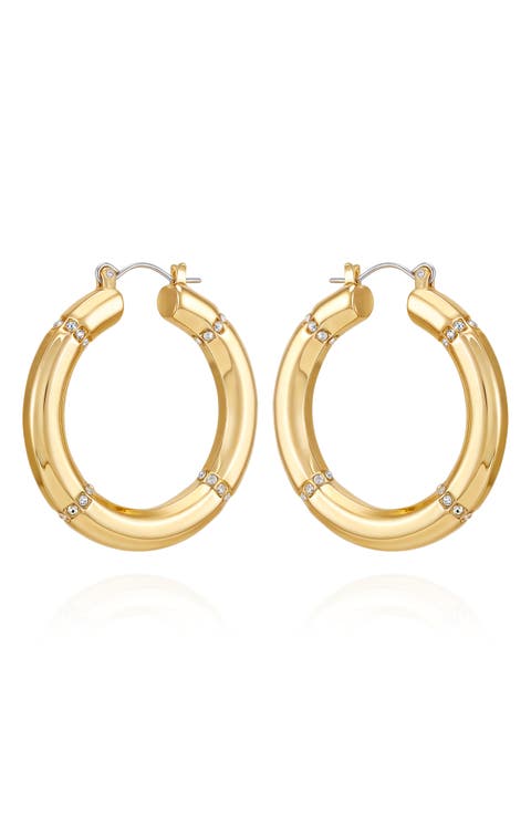 Tube Hoop Earrings