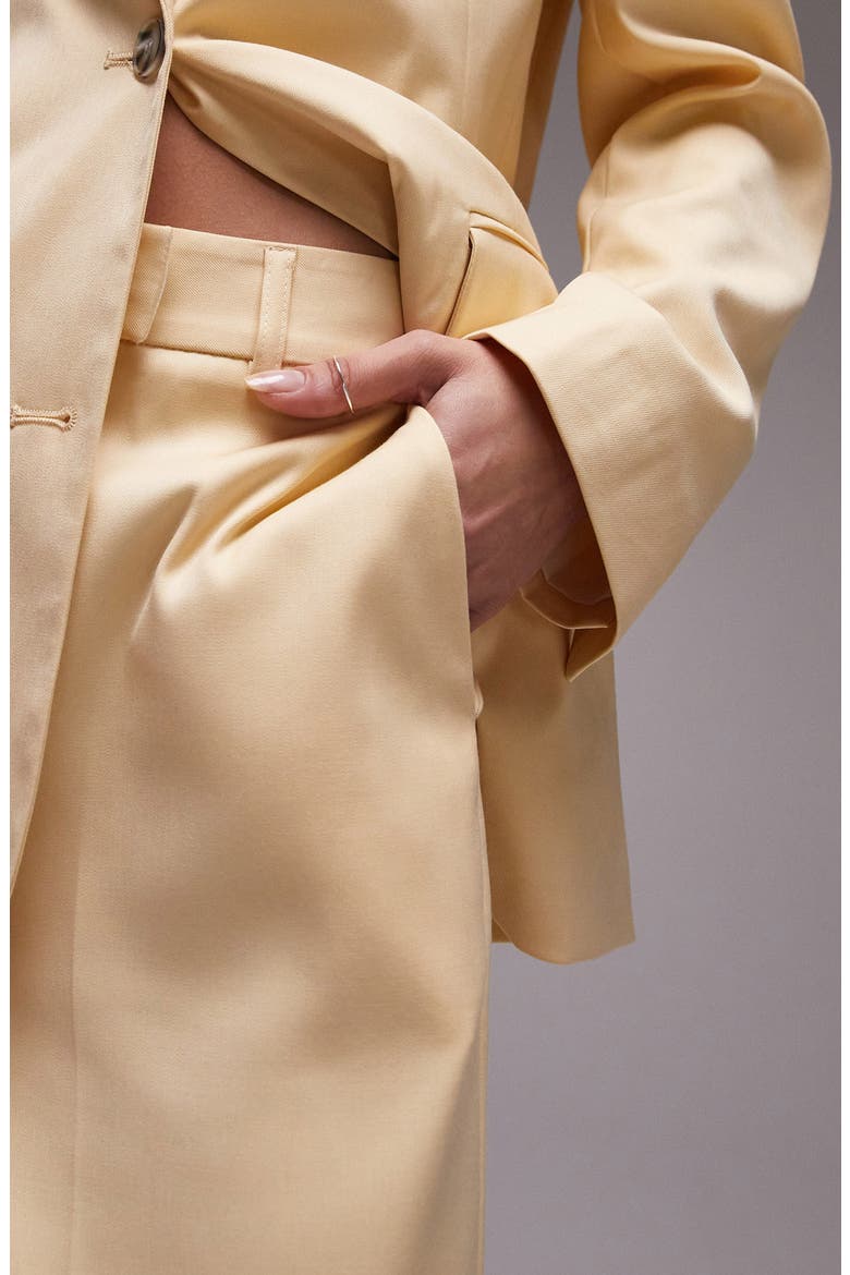 Slouch Straight Leg Trousers, Alternate, color, YELLOW