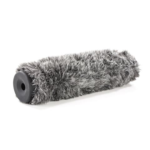WS-G270 Furry Rigid Windscreen for Microphones 18-23mm in Diameter and up to 10.6" (27cm) Long - Dark Gray