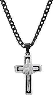 HMY JEWELRY Crucifix Pendant Necklace