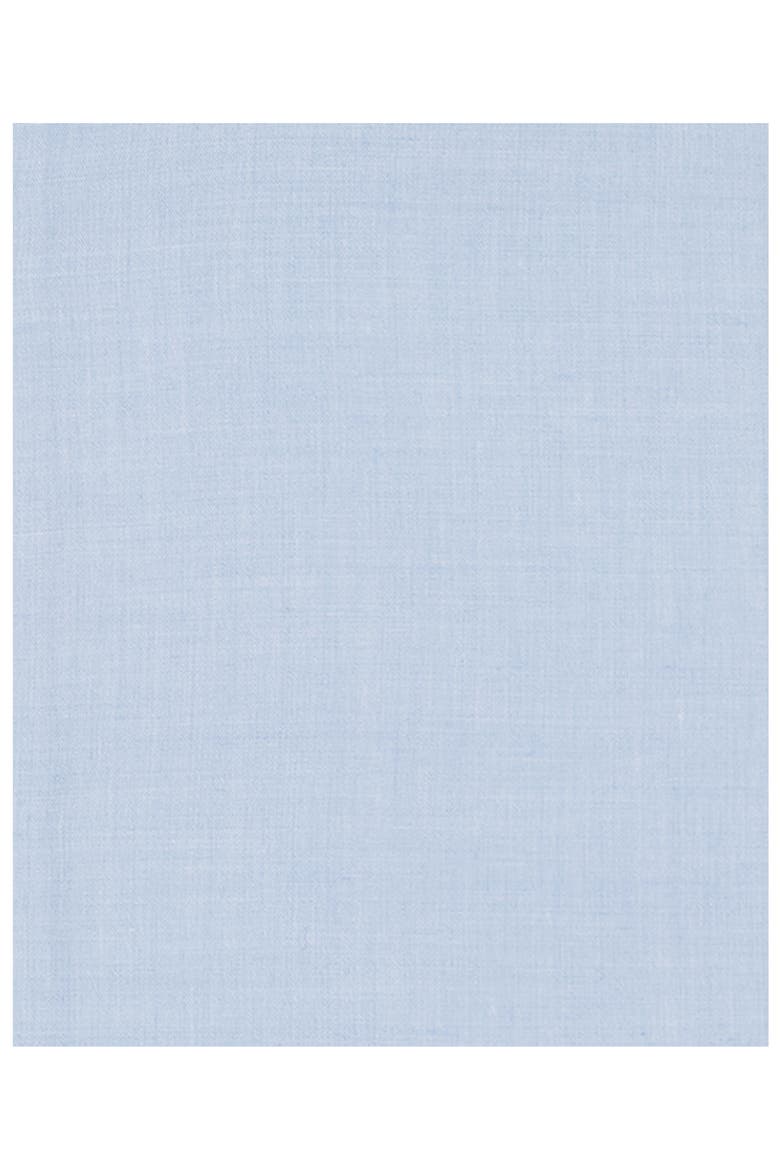 Kids' Heather Stretch Button-Up Shirt, Alternate, color, BLUE