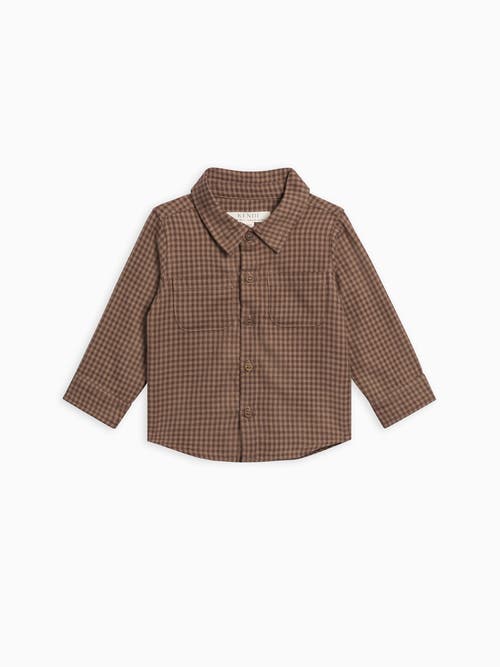 Kendi Berg Flannel Long Sleeve Collared Button Down Shirt In Multi