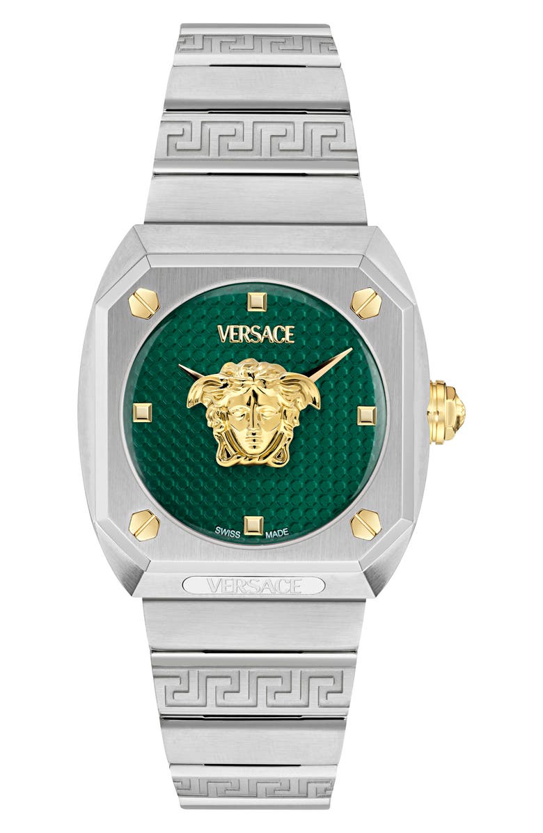 Versace Antares Bracelet Watch, 35mm, Main, color, Stainless Steel