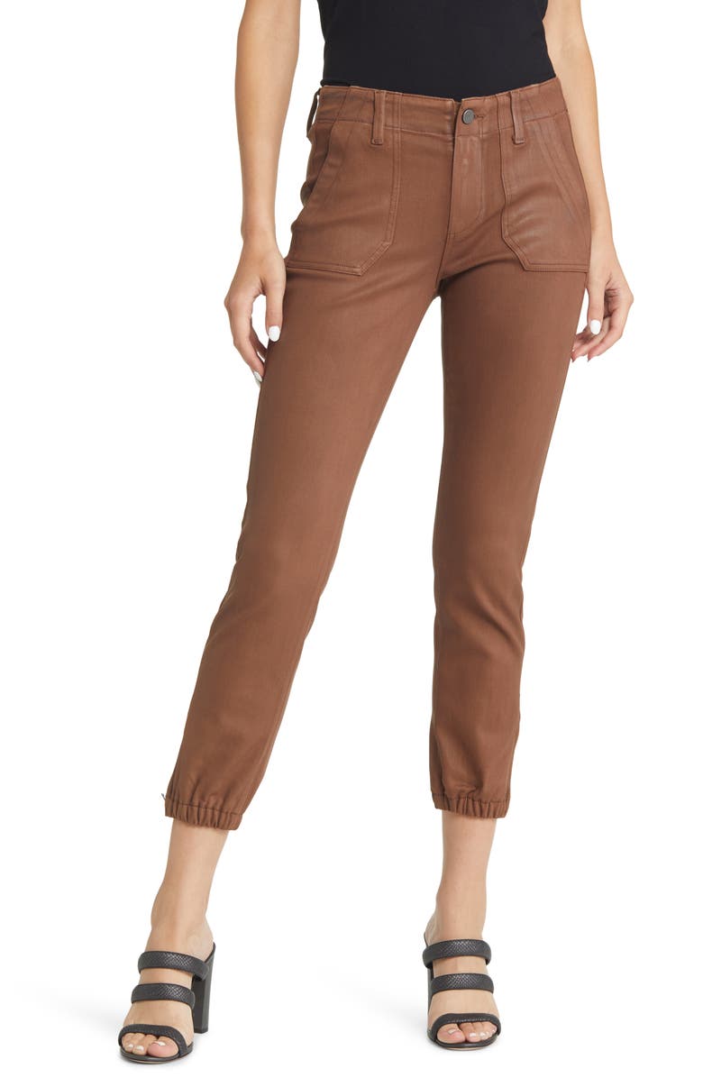 PAIGE Women's Mayslie Coated Joggers, Main, color, Cogncluxct