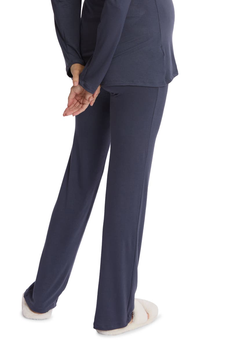 Louna Maternity Pants, Alternate, color, MIDNIGHT BLUE