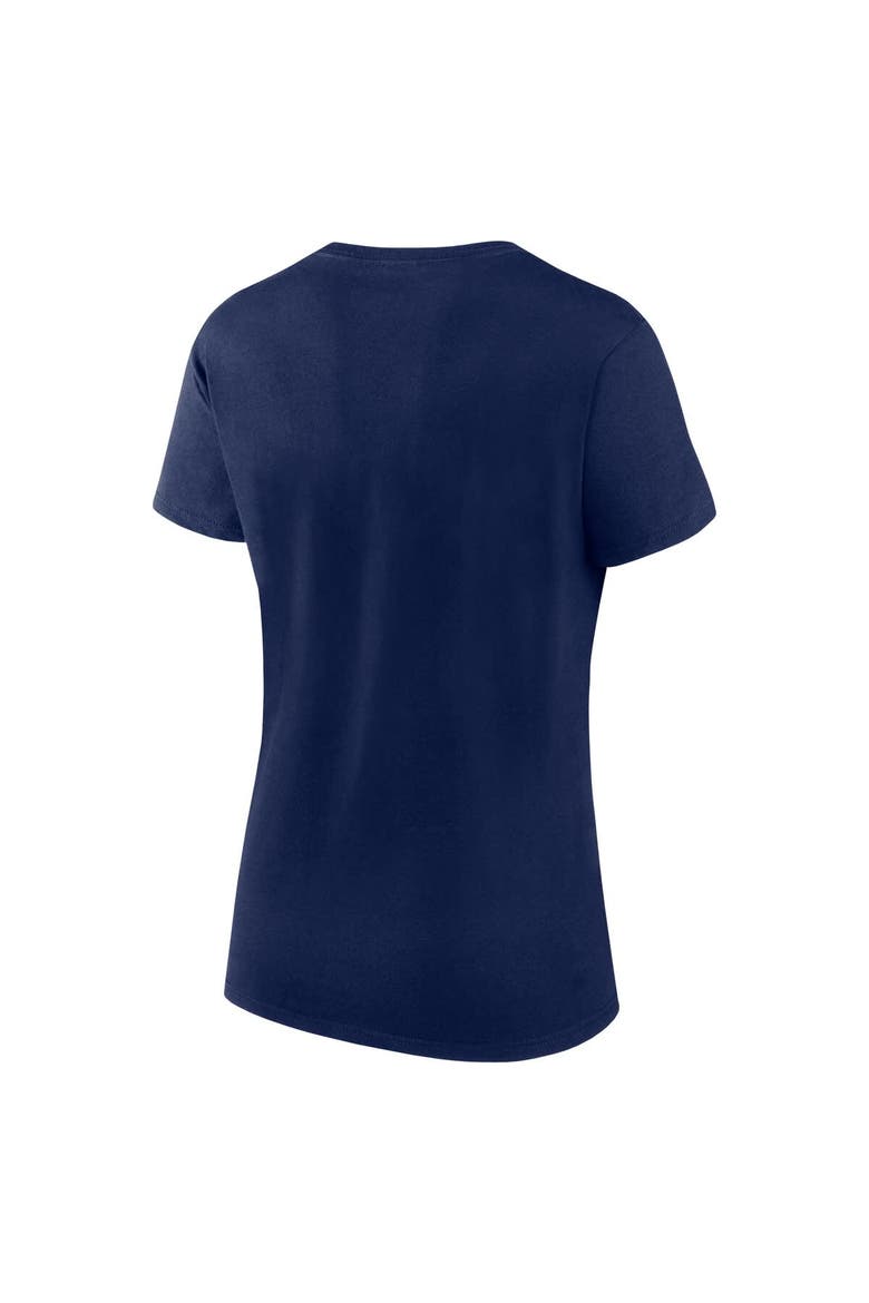 Women's Logo Athletic Navy Dallas Cowboys Lean T-Shirt, Alternate, color, Navy