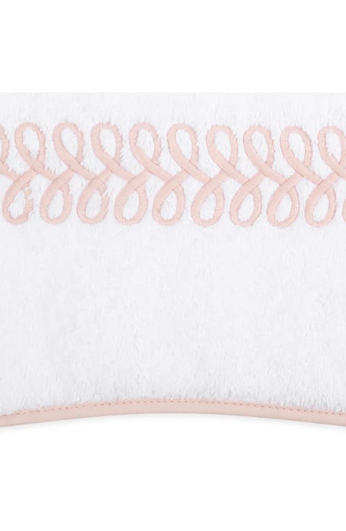 Matouk Astor Braid Bath Sheet In Blush
