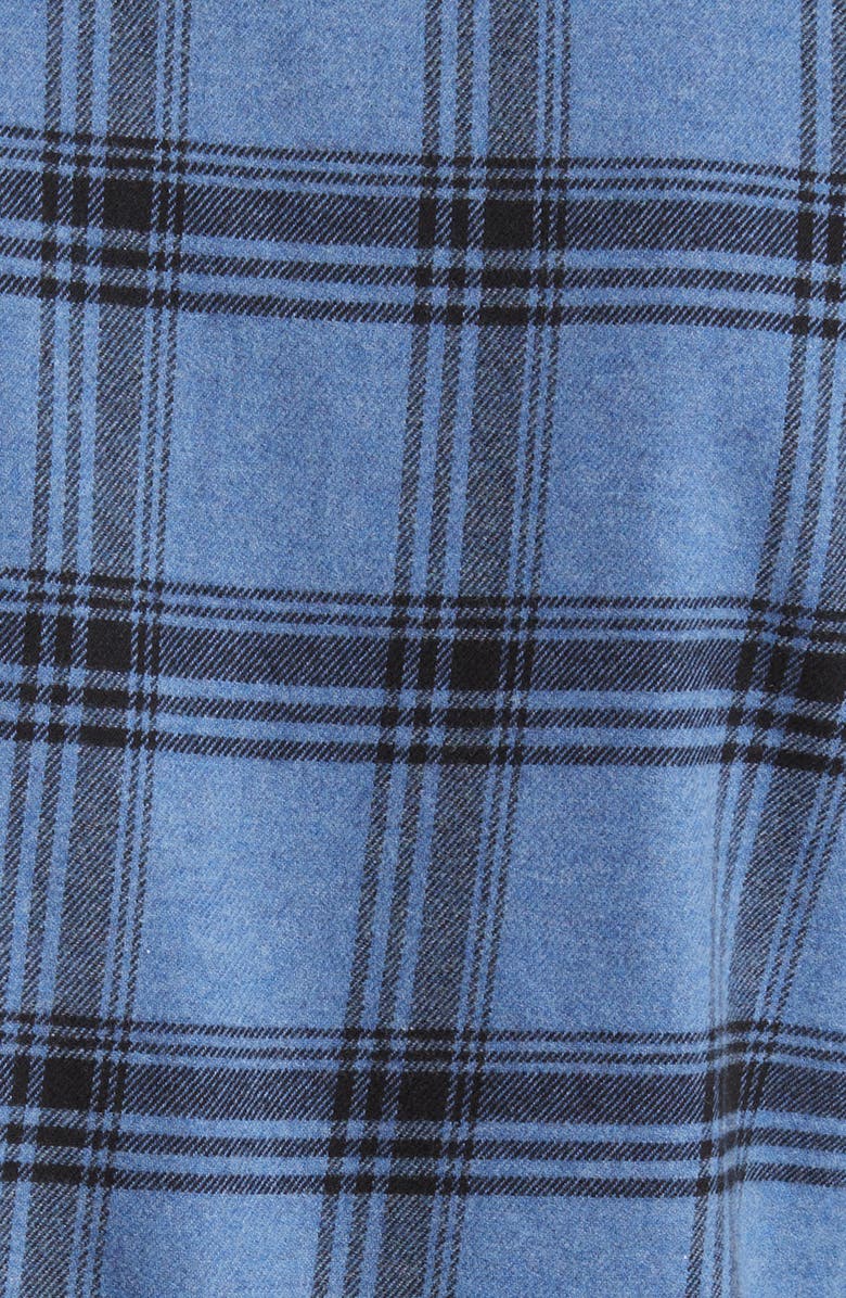 A.P.C. Surchemise Trek Plaid Flannel Button-Up Shirt, Alternate, color, 