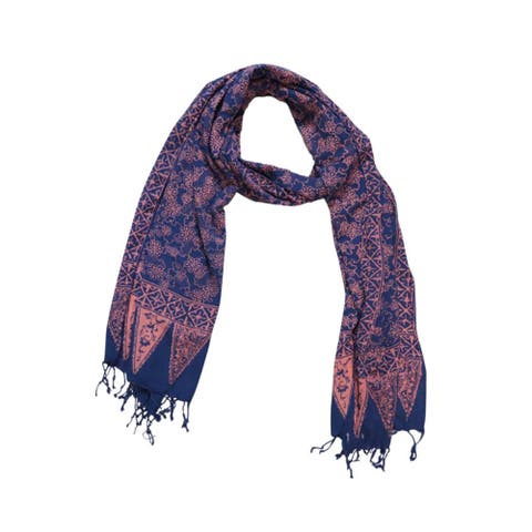 Hand Dyed Batik Scarf