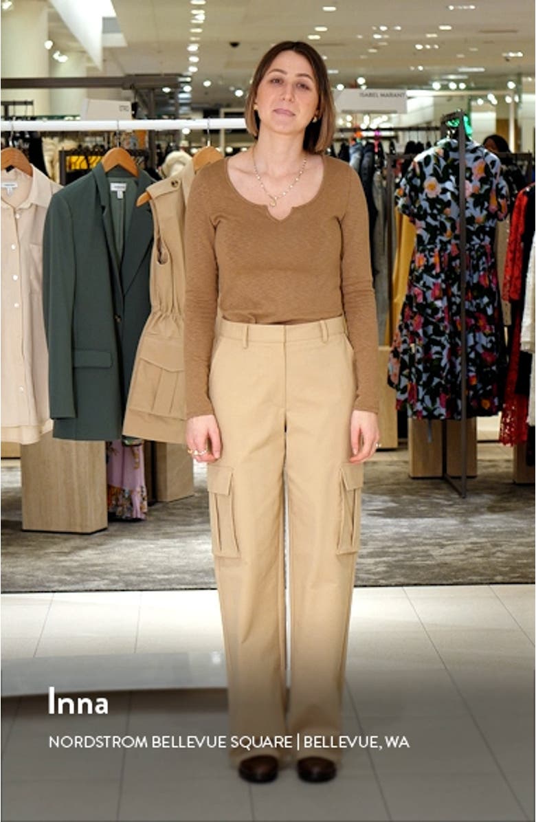 Stretch Cotton Cargo Pants, sales video thumbnail