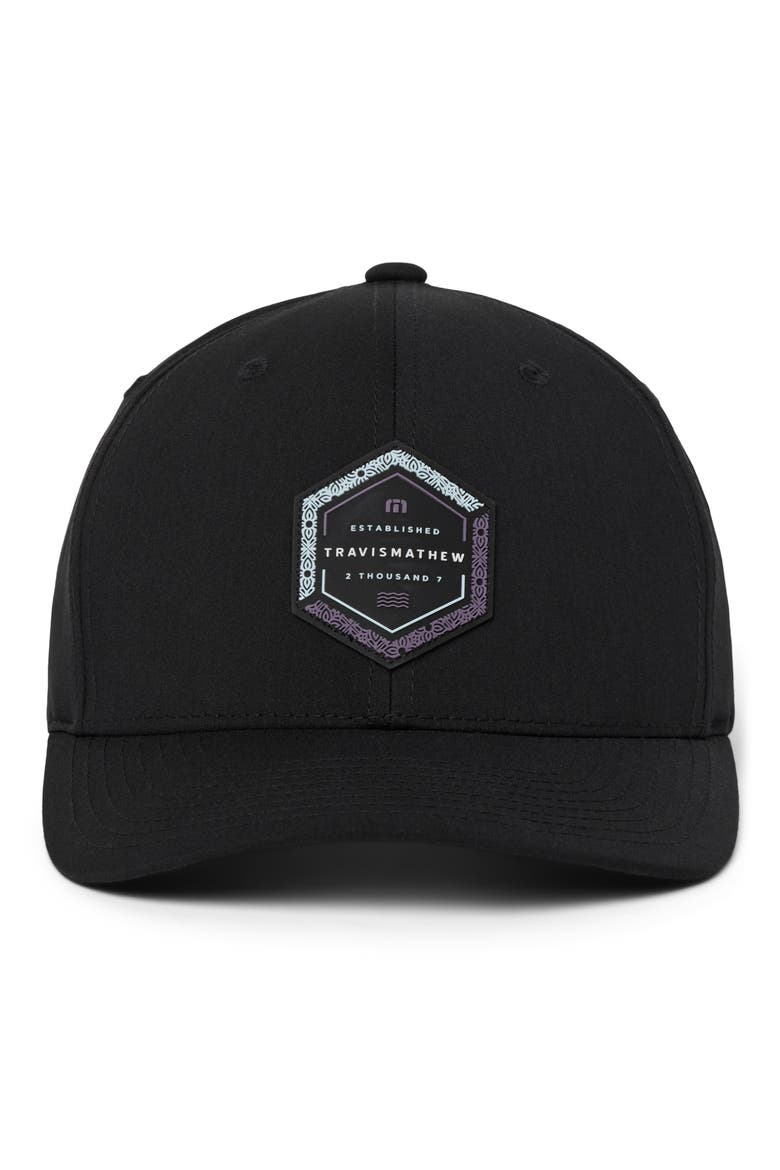 Word of Mouth Snapback Baseball Cap, Alternate, color, BLACK