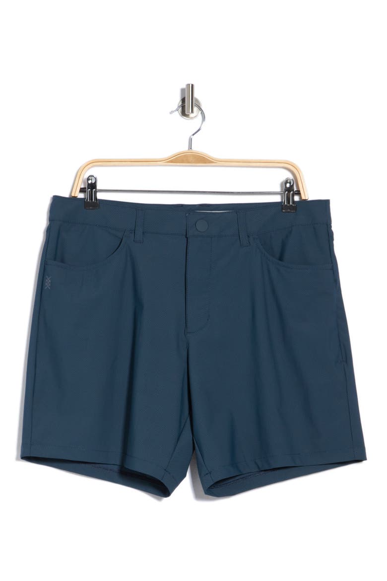Momentum 7-Inch Golf Shorts, Alternate, color, DEEP SEA BLUE