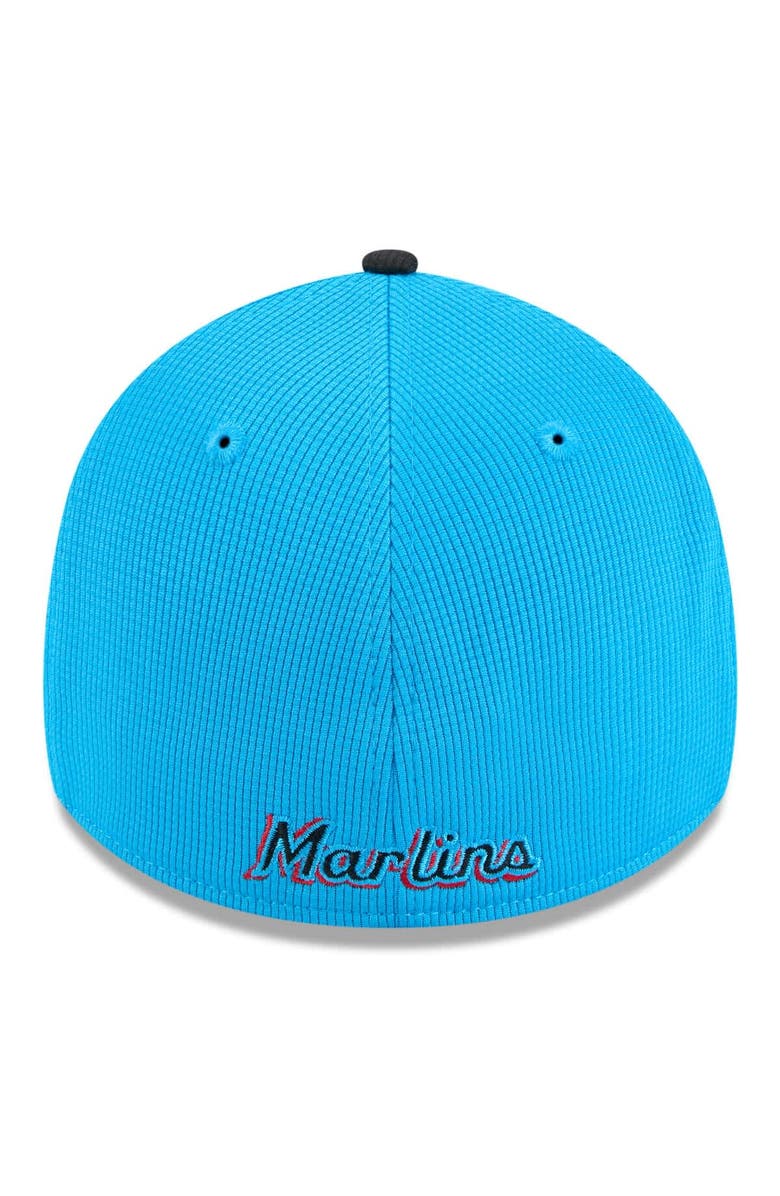 New Era Men's New Era  Blue/Black Miami Marlins 2025 Spring Training 39THIRTY Flex Hat, Alternate, color, 