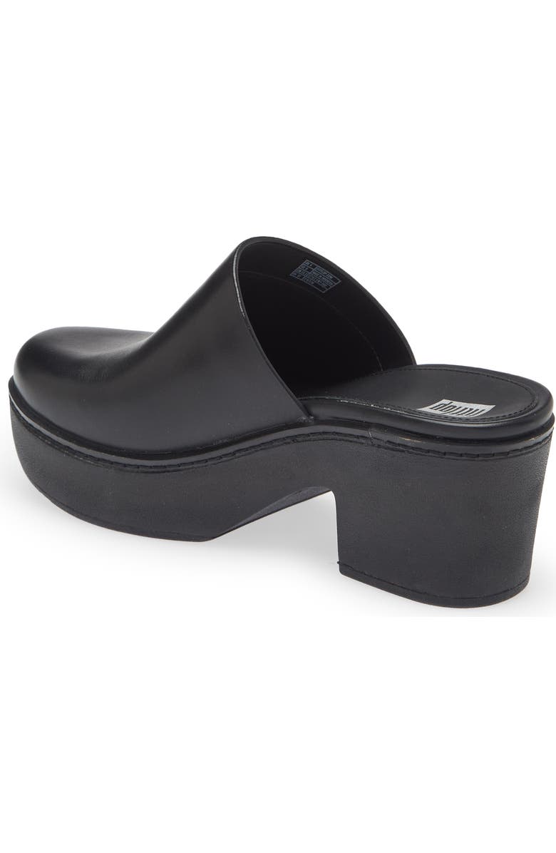 FitFlop Pilar Leather Platform Mule, Alternate, color,