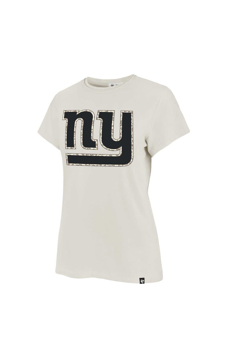 '47 Women's '47 Cream New York Giants Panthera Frankie T-Shirt, Alternate, color, Cream