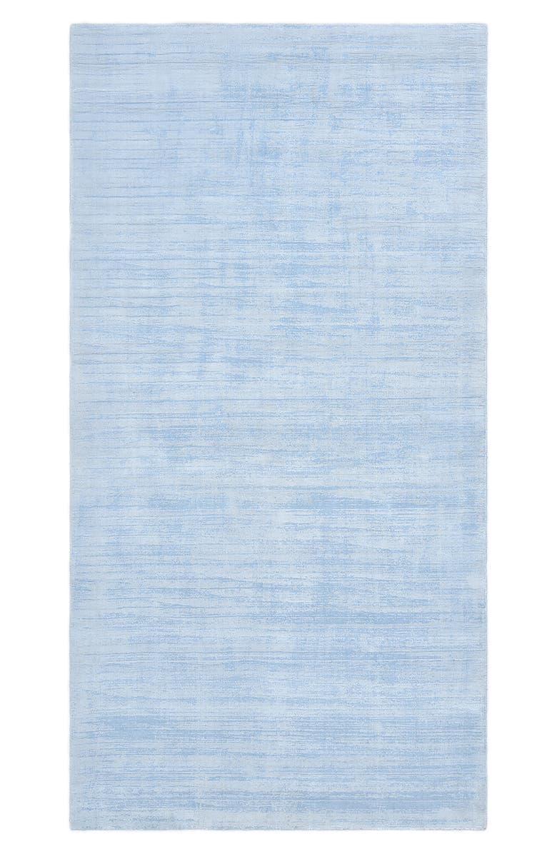 Solo Rugs Milo Handmade Area Rug, Main, color, Blue