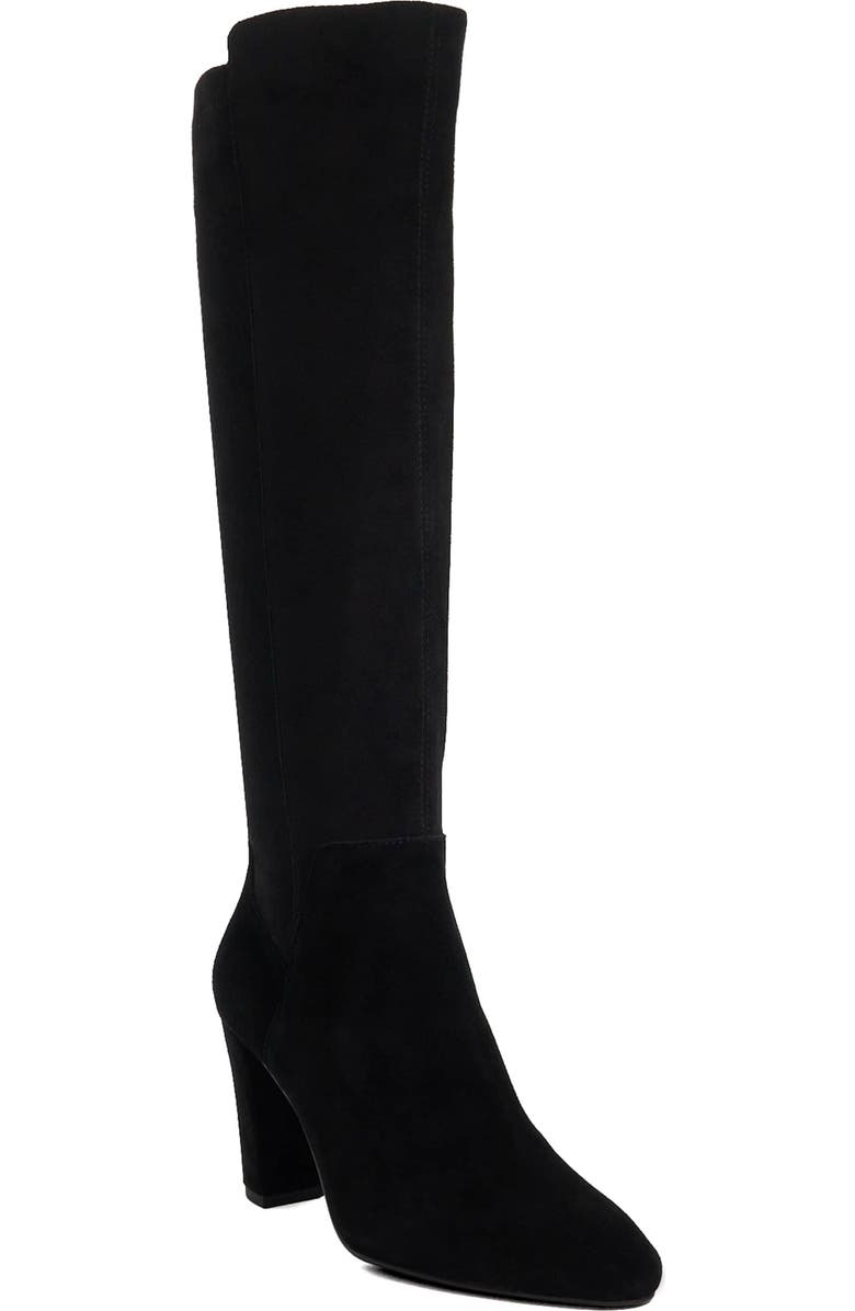 Dune London Sirenaa Knee High Boot, Main, color, Black