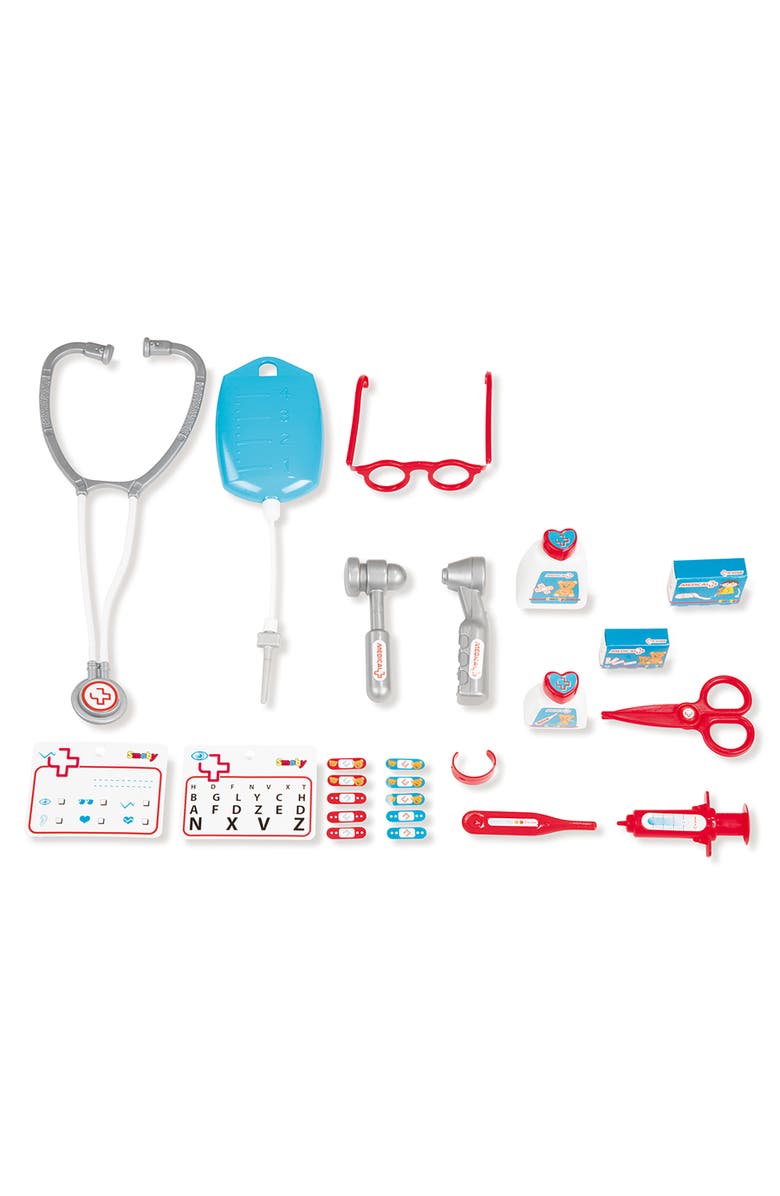 Smoby Toys Doctor Playset Trolley with Sounds and Accessories, Alternate, color, Multicolored