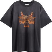 PacSun Eagle Skull Cotton Graphic T-Shirt