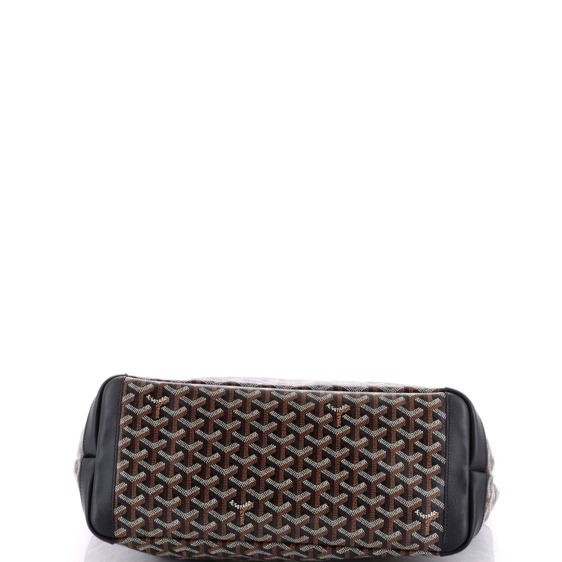 Pre-Owned Goyard Artois Tote Coated Canvas MM, Alternate, color, Black