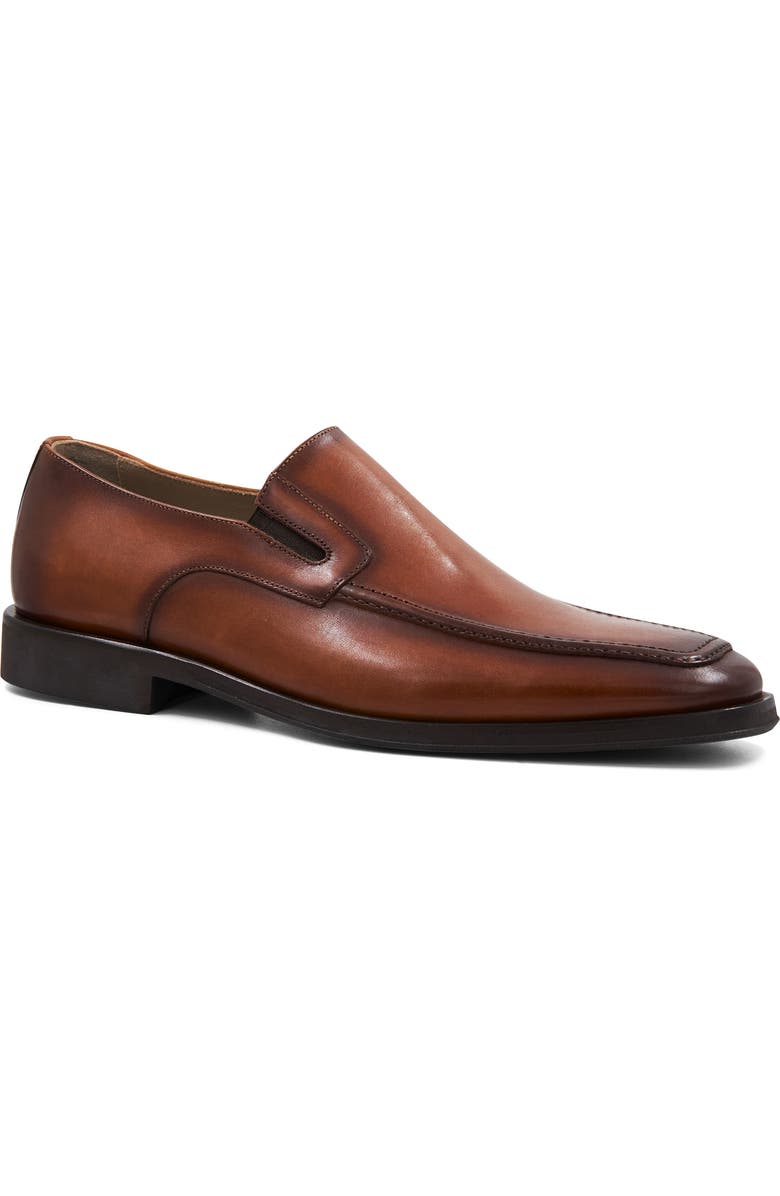 Bruno Magli Raging Square Toe Slip-On, Main, color, Cognac