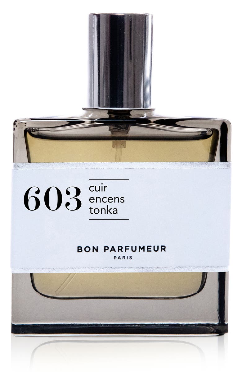 Bon Parfumeur 603 Leather, Incense & Tonka Eau de Parfum, Alternate, color, 